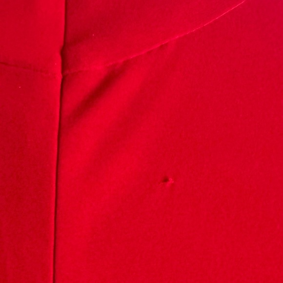 Norma Kamali x Revolve Turtle Fishtail Gown in Tiger Red - Picture 7 of 7